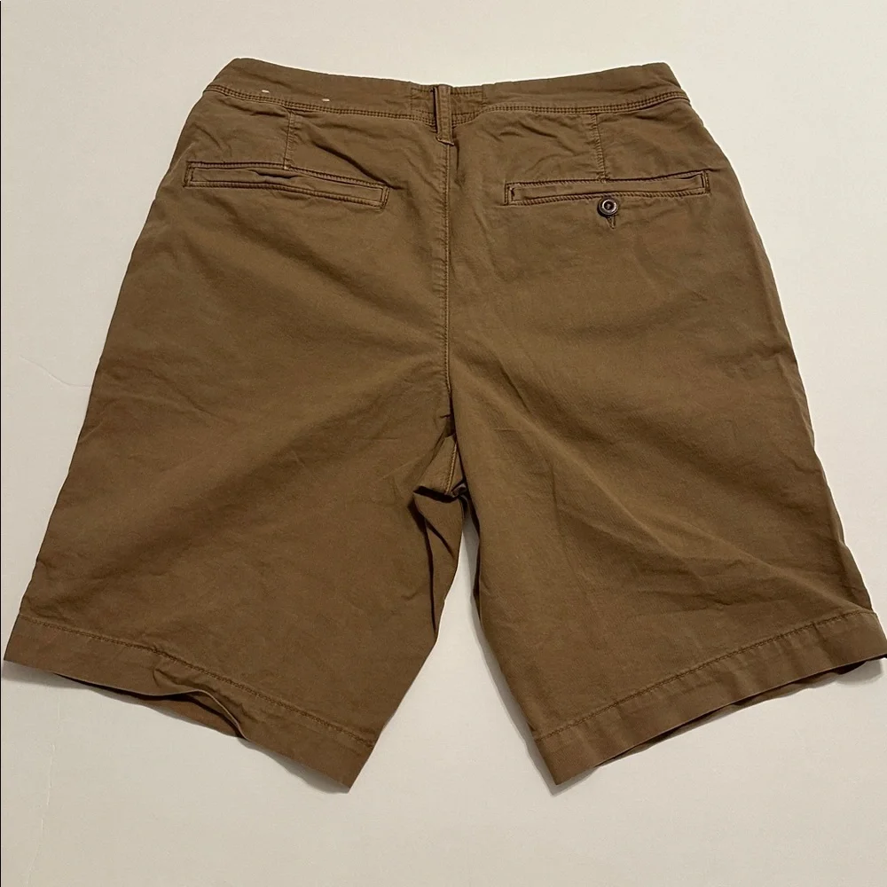 Men’s American Eagle Outfitters Tan Flat Front Shorts, Size 31 - Picture 5 of 6